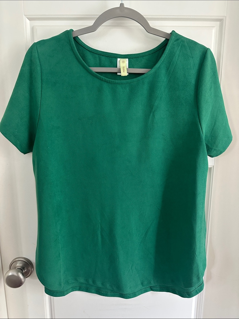 Wishlist Emerald Green Short Sleeve Round Neck Tee